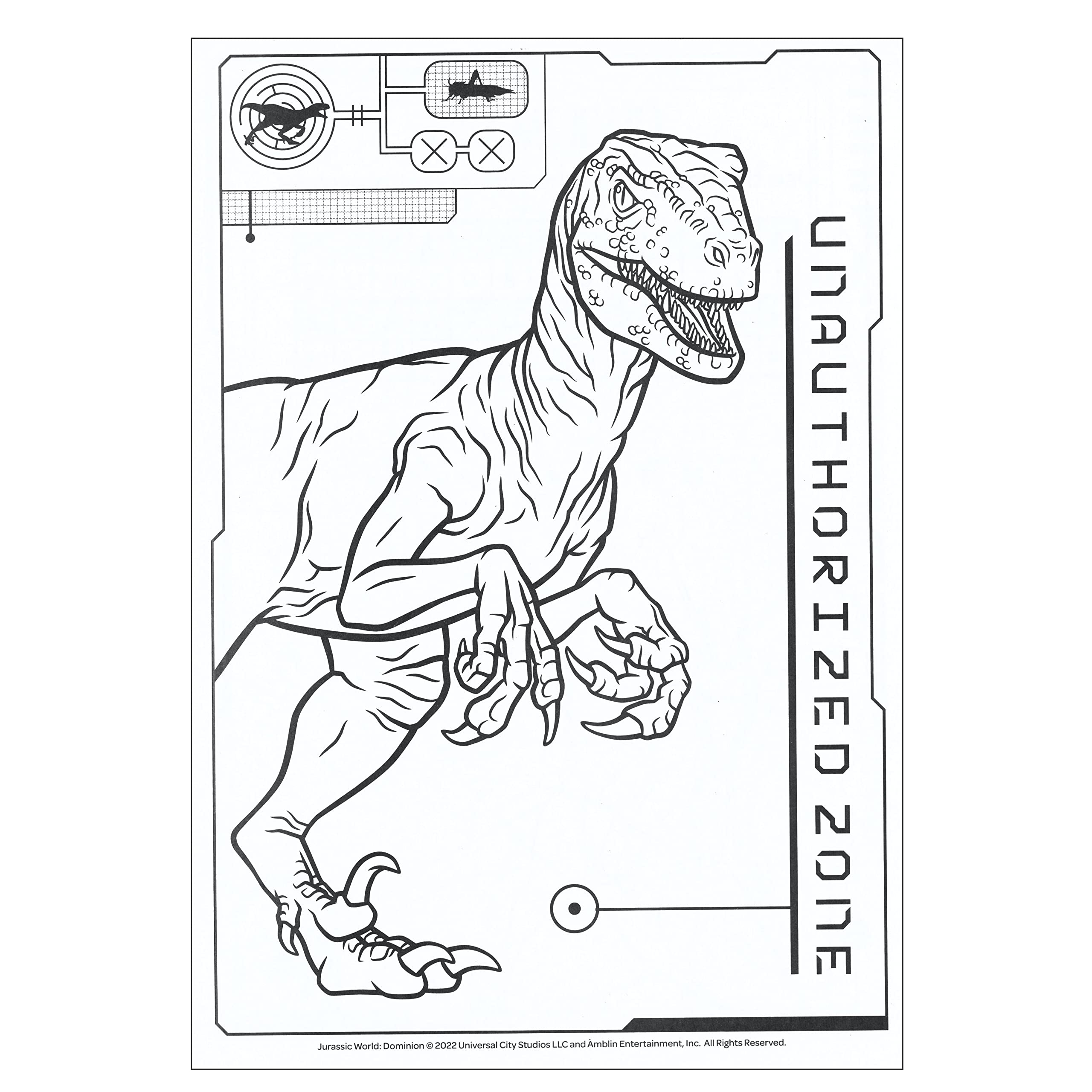 Lazy Days Jurassic World mazes and differences sharpen focus while kids explore.