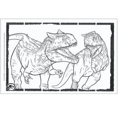 Lazy Days Jurassic World tracing activities build fine motor skills.