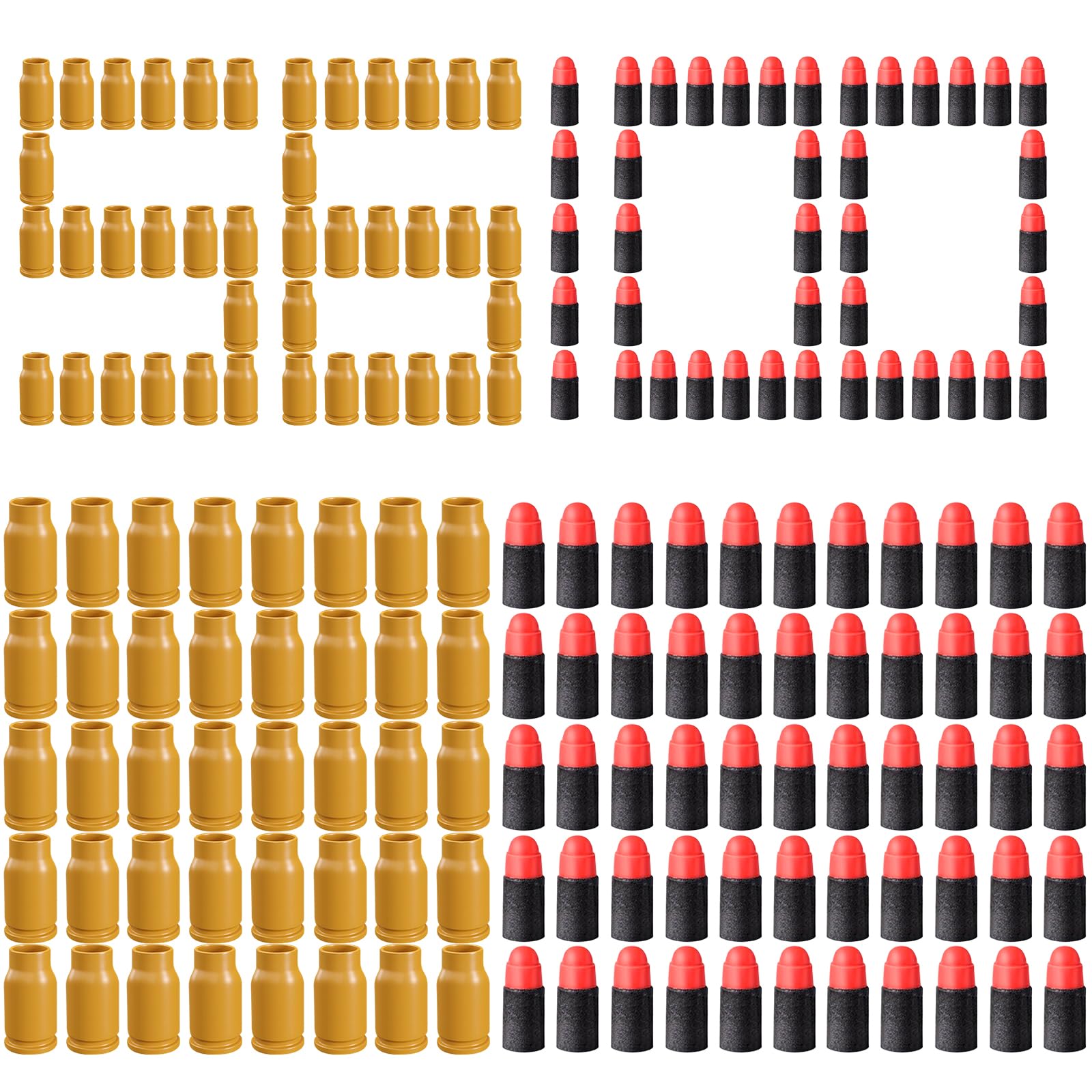 LBDREXZ EVA bullets 100pc set for safe, long-range play.