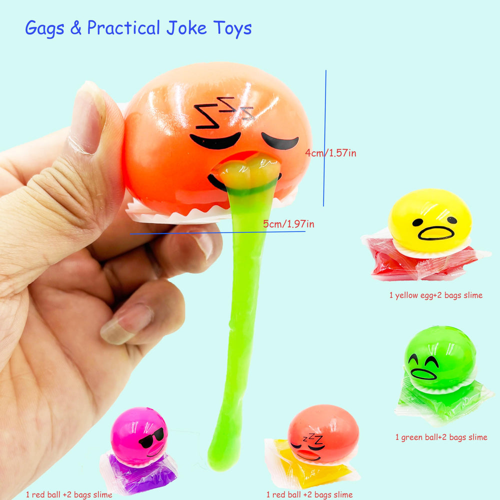 LBKKC vomiting egg slime stocking stuffer, small gift that sparks smiles.