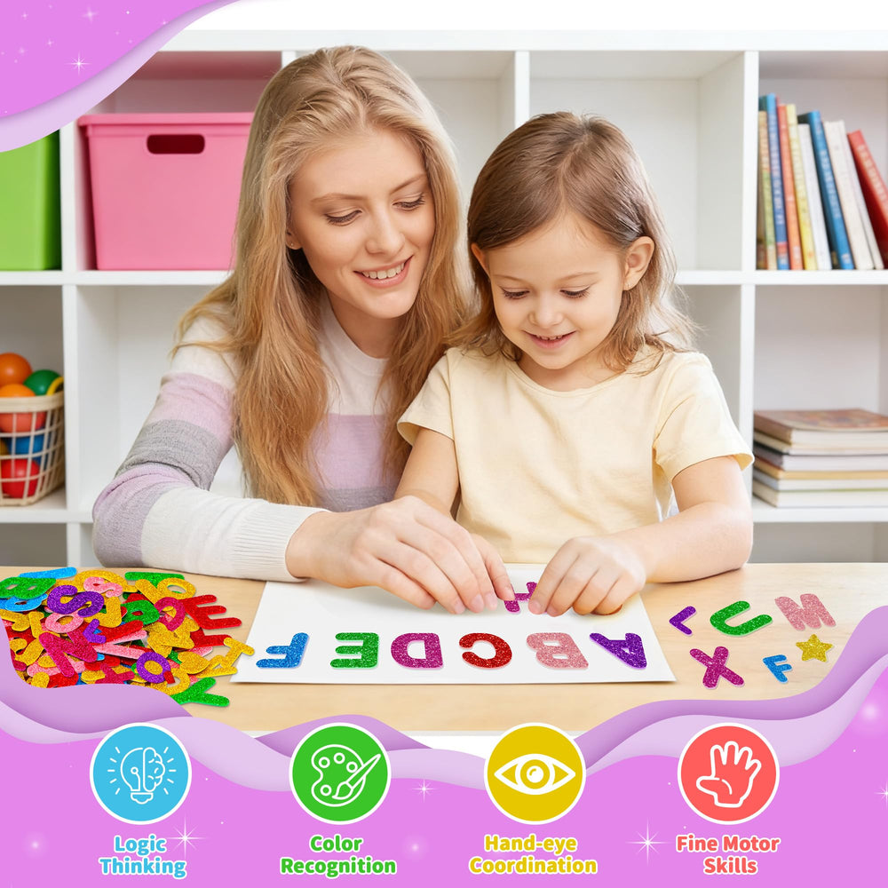 Lckaent A-Z alphabet set supports spelling play