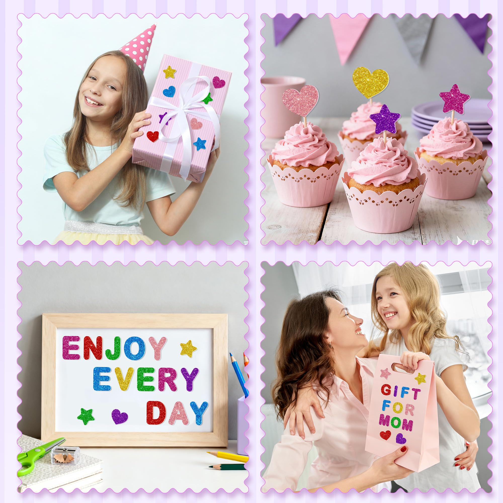 DIY project ideas with Lckaent foam letters