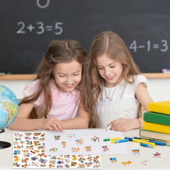 Lckaent foam stickers farm animals, easy-to-use self-adhesive designs