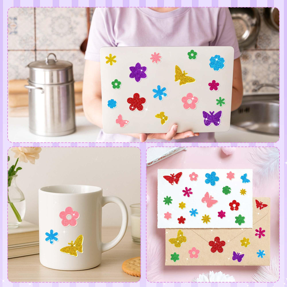 Lckaent decorative stickers suitable for greeting cards, frames, and party decor