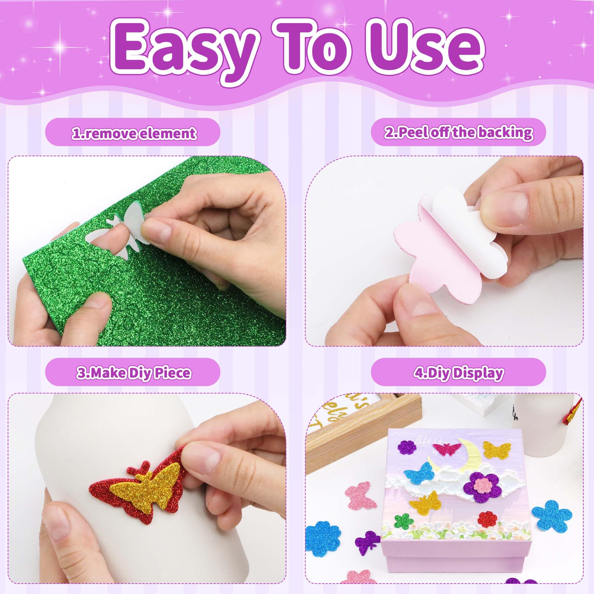 Lckaent seven-color set brightening spring crafts and celebrations