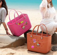 Lckaey bag charm inserts upgrade totes with summer-ready style
