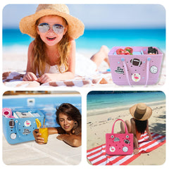Lckaey colorful rubber fittings set brightens bag style