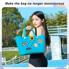 Lckaey PVC decorations stand-out charm for bags