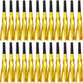 LCPQMZGH gold glitter fringed noise maker horn adds festive sparkle for celebrations
