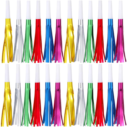 LCPQMZGH noise maker gold fringe enhances party atmosphere with shimmering appeal