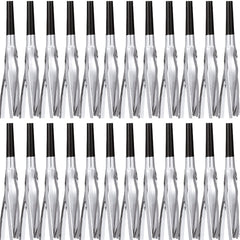 LCPQMZGH silver glitter fringed noise makers horns close-up, durable party favors for celebrations.