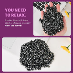 LCVUUK Ferrite Rocks adult time killer in a compact black pebble set