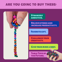 LCVUUK portable magnetic putty stress-relief toy for on-the-go use.