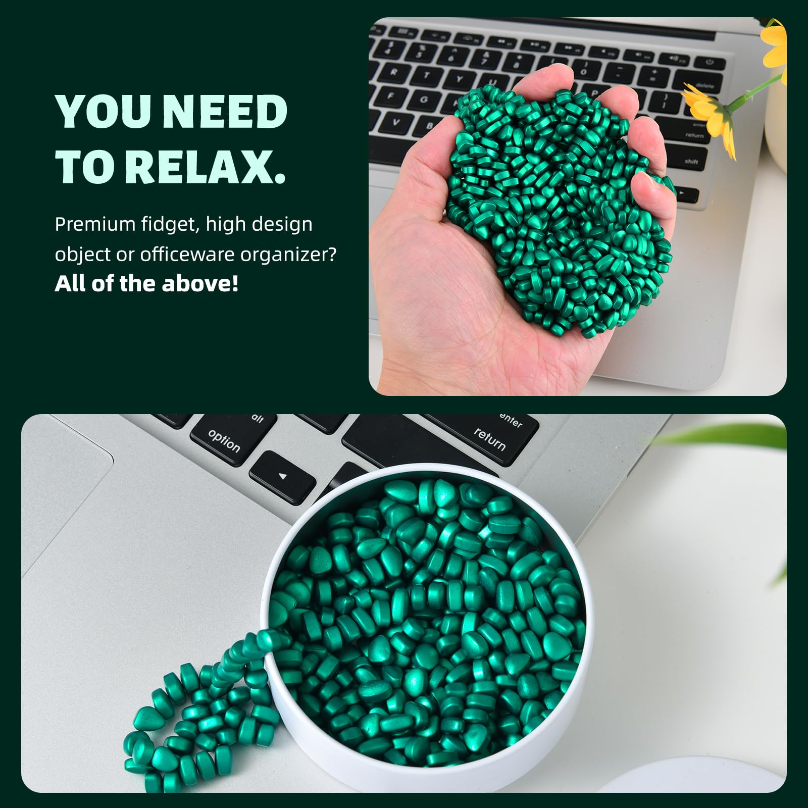 LCVUUK cyan sensory toy boosts focus during work