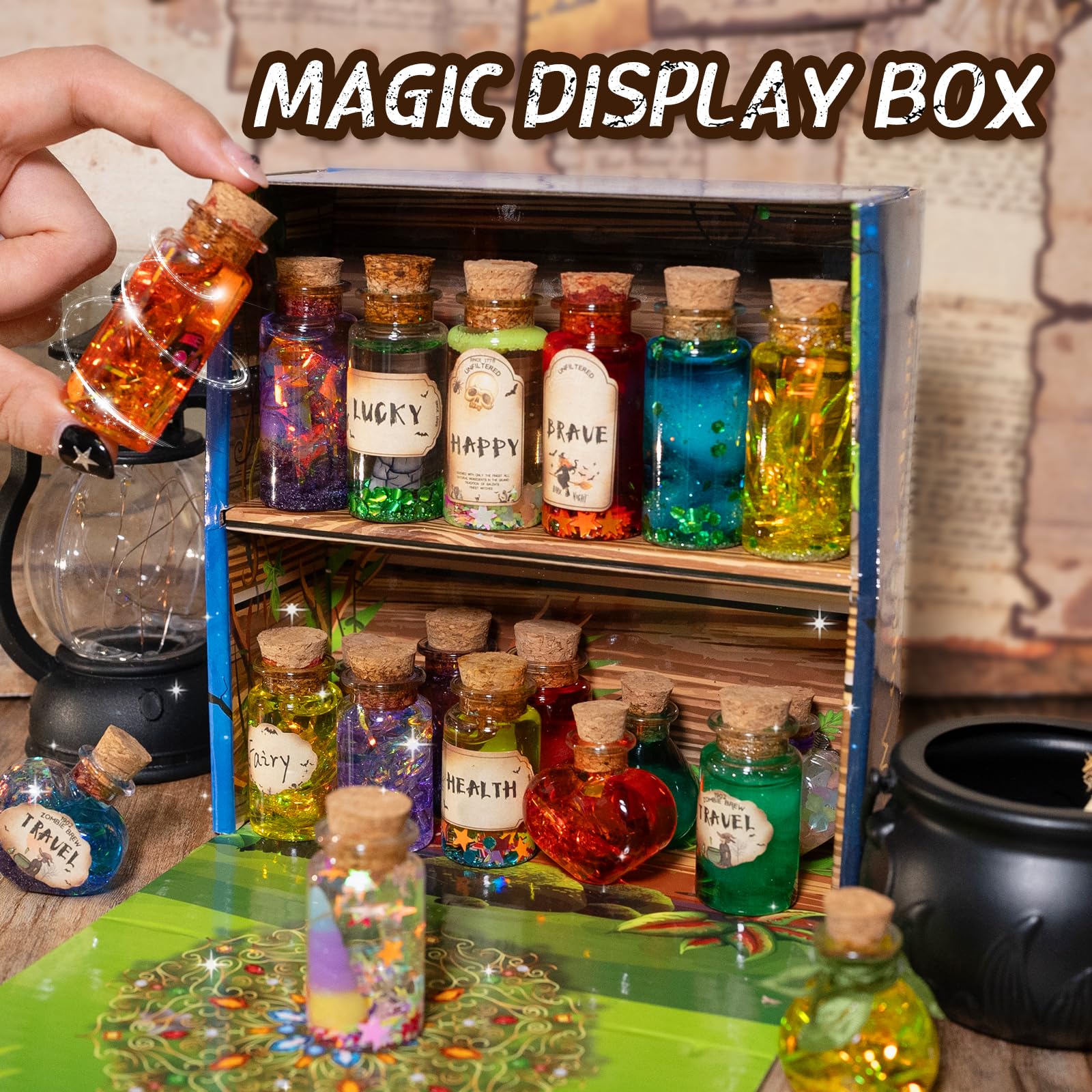 Kids explore creativity during Halloween and Christmas with LDomet kit
