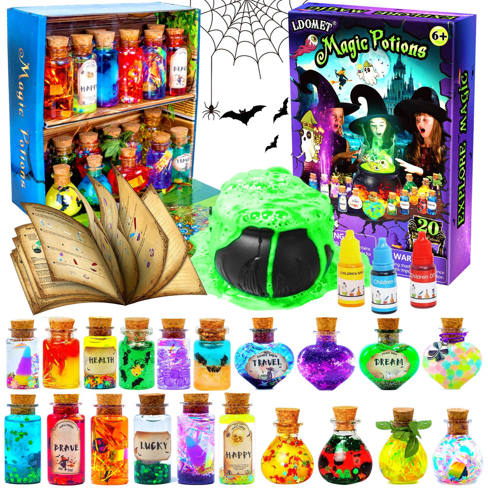 LDomet Magic Potions Kit with cauldron promotes imaginative play
