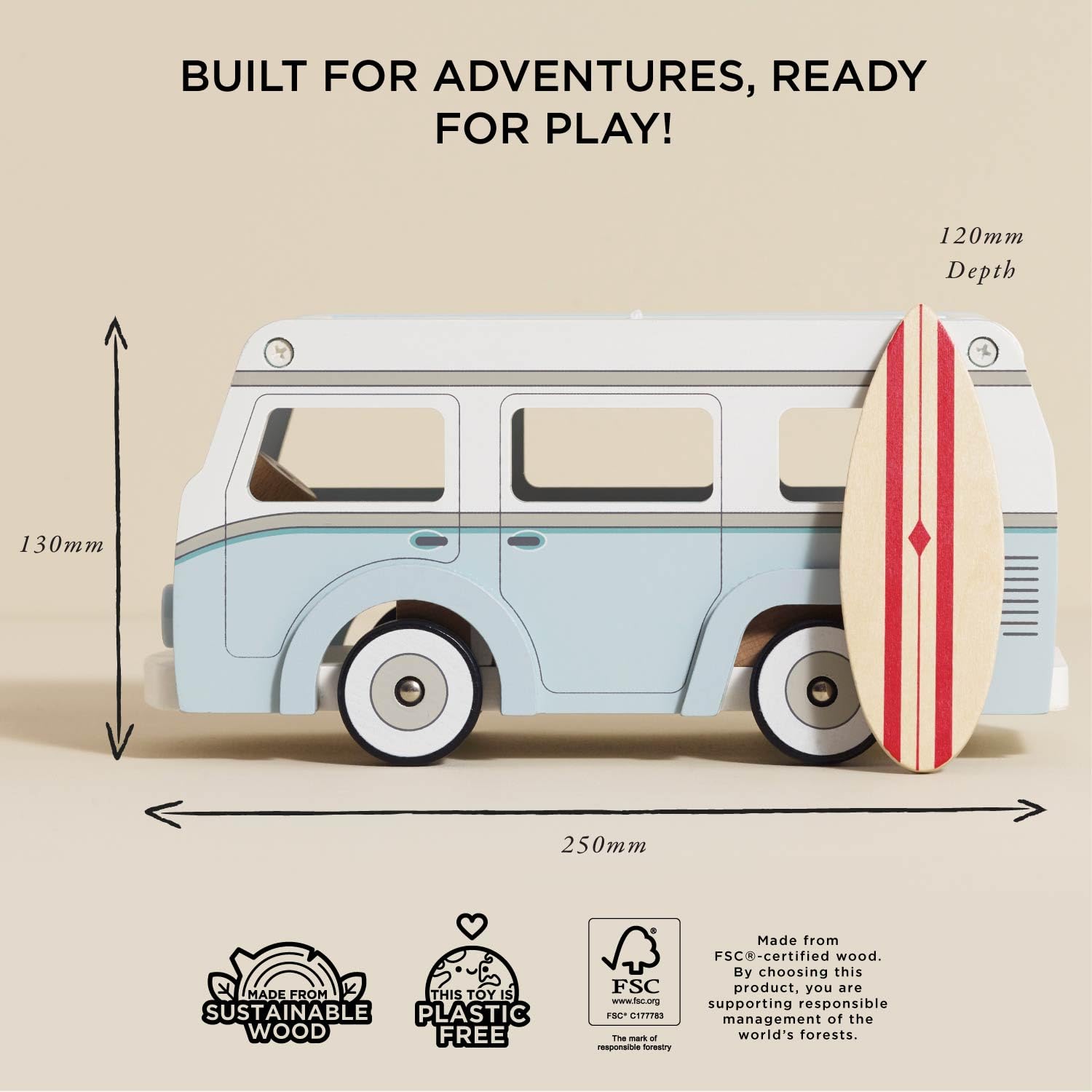 Le Toy Van award-winning wooden toy line inspires creativity