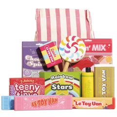 Le Toy Van Candy Play Food Set with wooden sweets for imaginative pretend play
