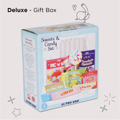 Le Toy Van cotton bag keeps the set neatly stored and portable