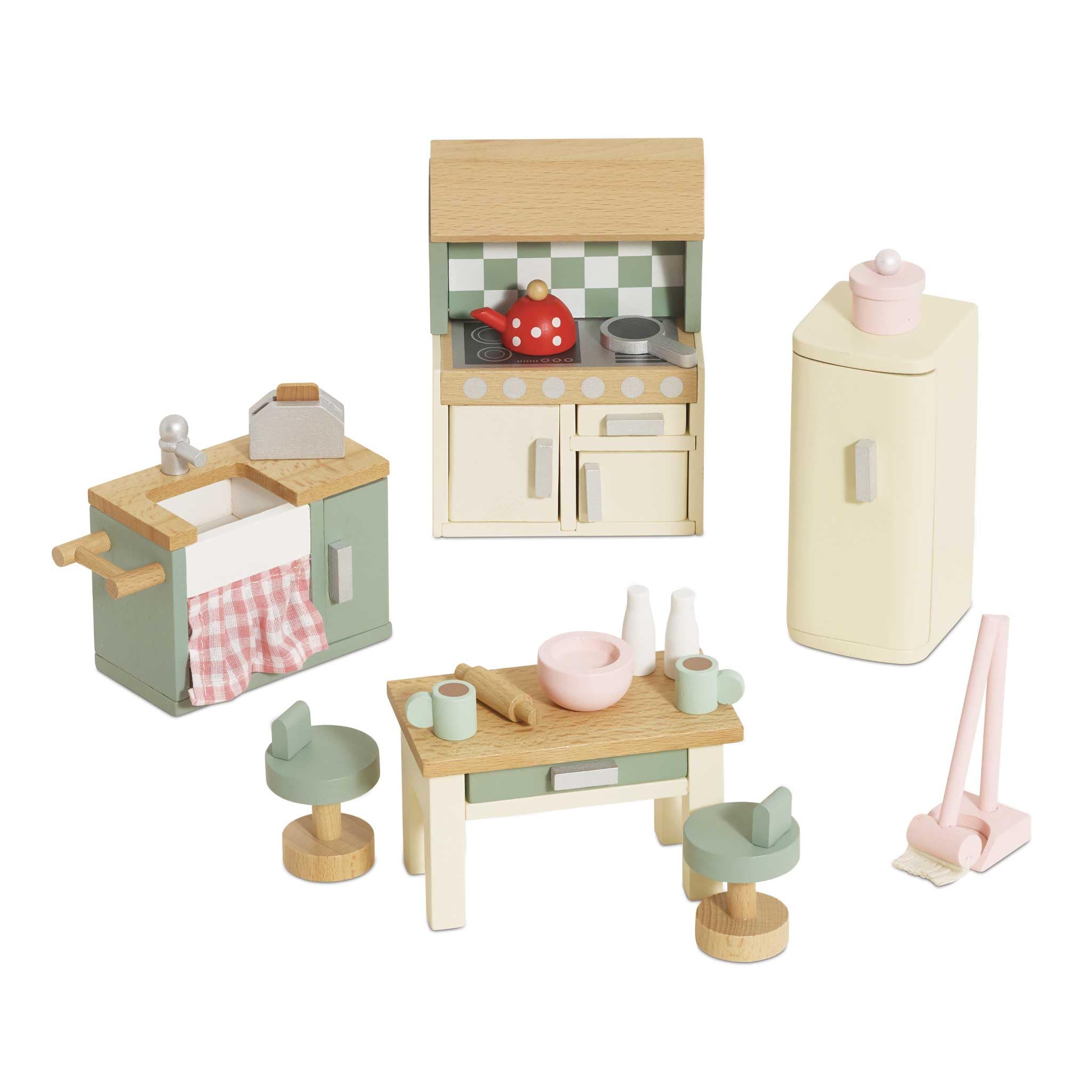 Le Toy Van Rosebud Kitchen sink for realistic pretend play and organized tasks