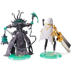 League of Legends premium finishes on Senna and Thresh figures