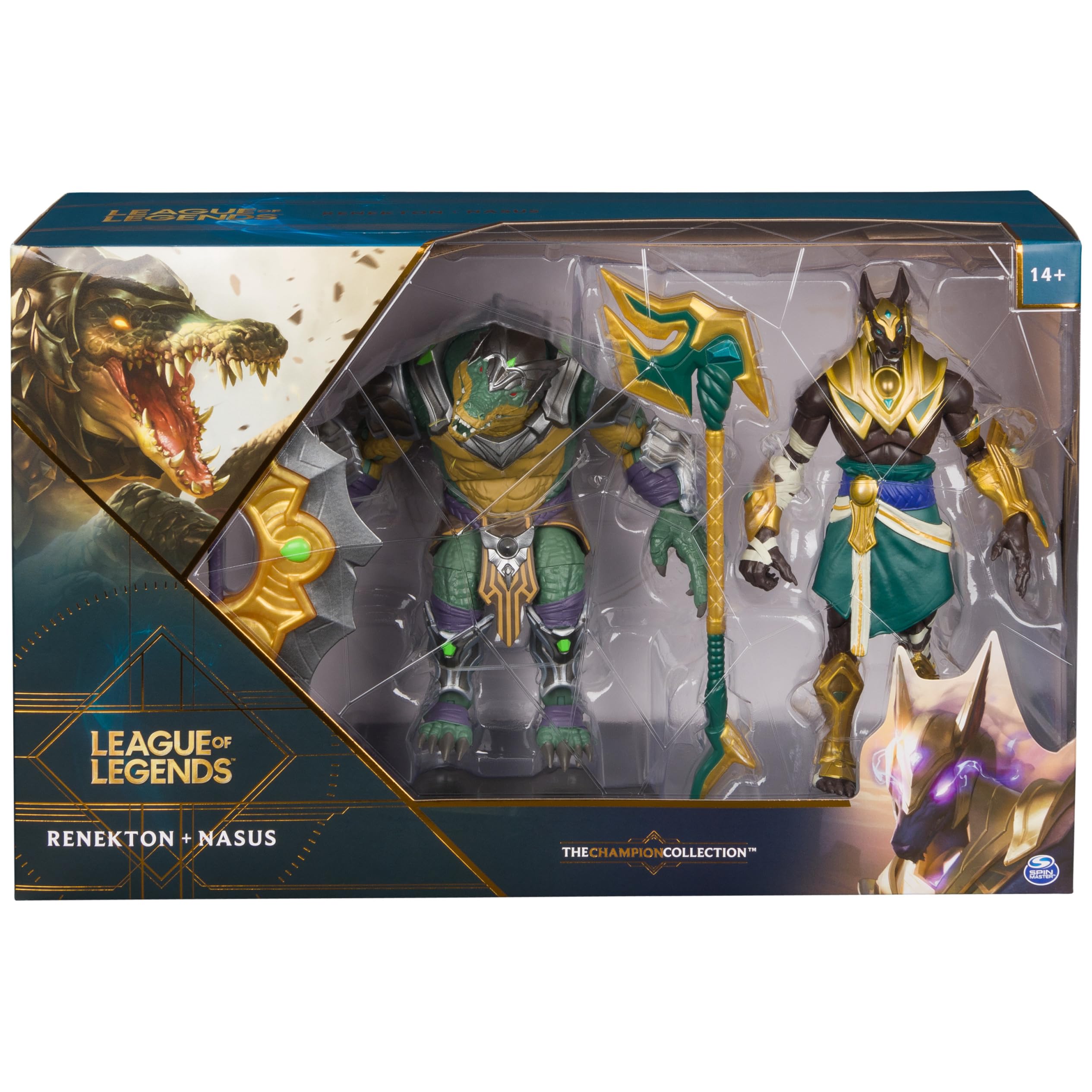 League of Legends Nasus war axe accessory for dynamic poses