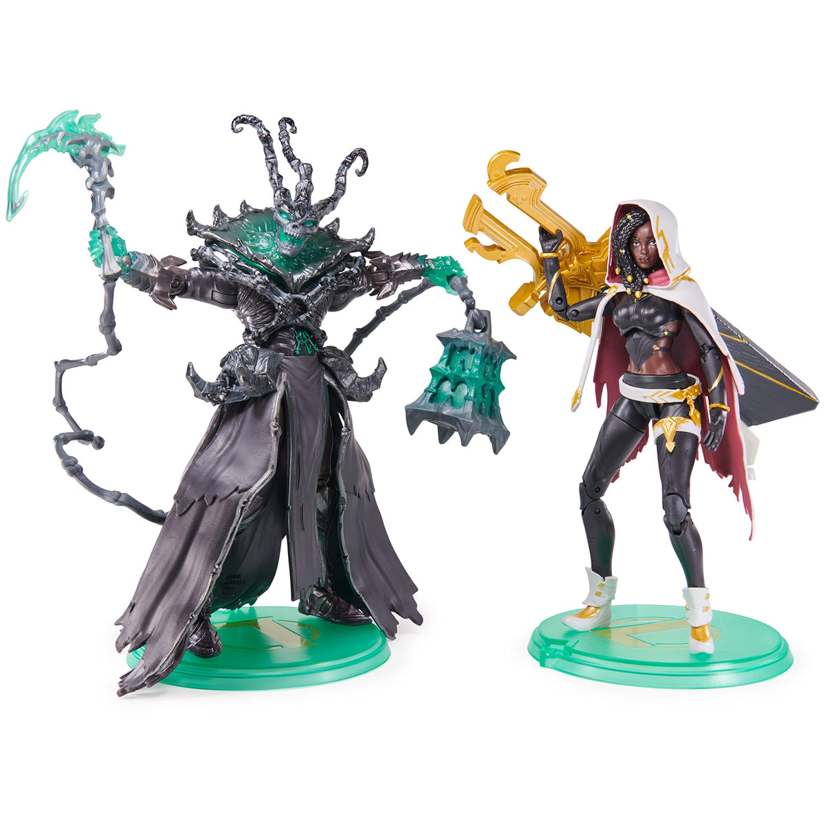 League of Legends Senna and Thresh 6-inch figures glow in the dark display