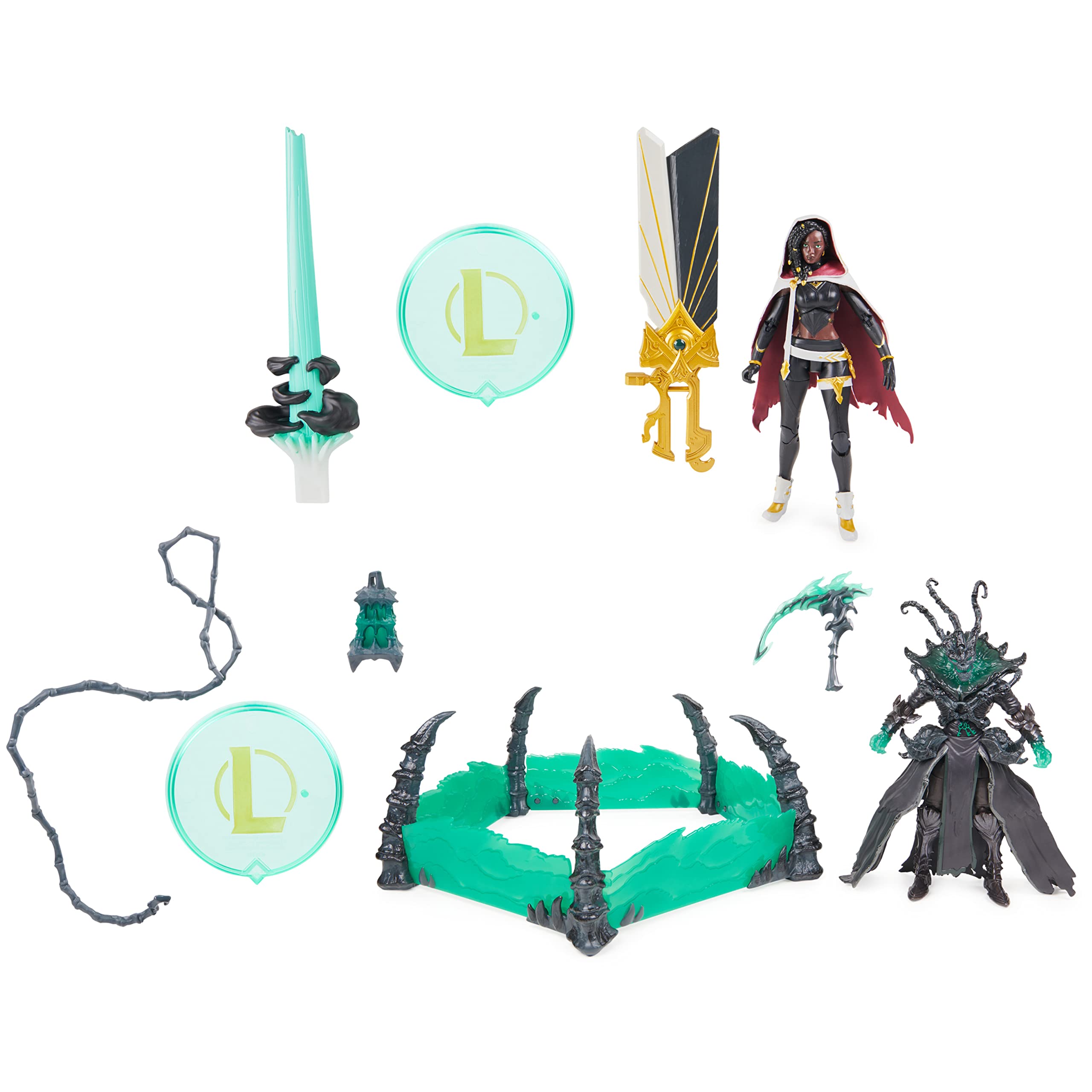 League of Legends Summoners Rift bases included for stable posing