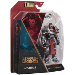 League of Legends Darius packaging hints at exclusive collector value.