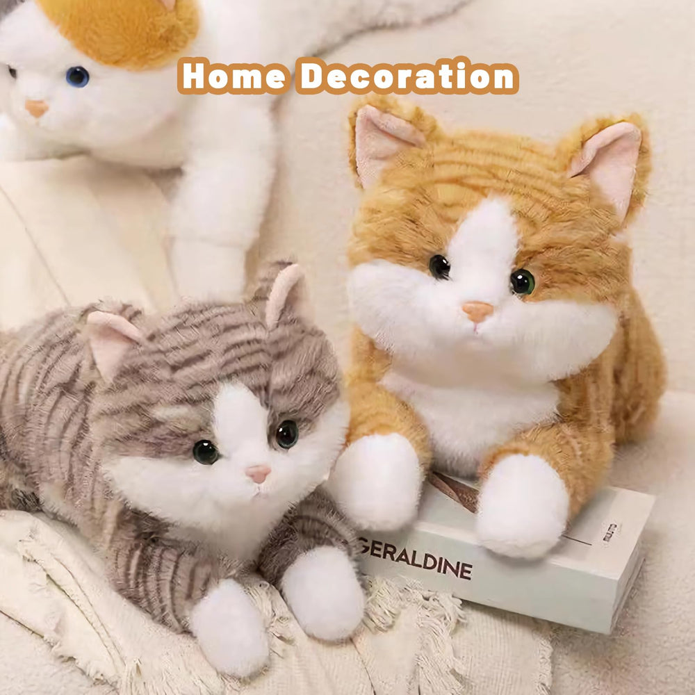 Leahaoe large weighted cat 26-inch orange weight detail shows substantial feel.