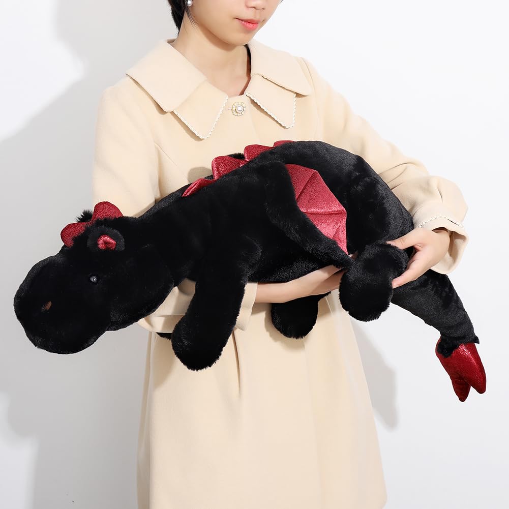 Leahaoe weighted dragon 27.5 inch small plush for kids