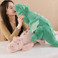 Leahaoe weighted dragon plush safety certification tag for parent reassurance