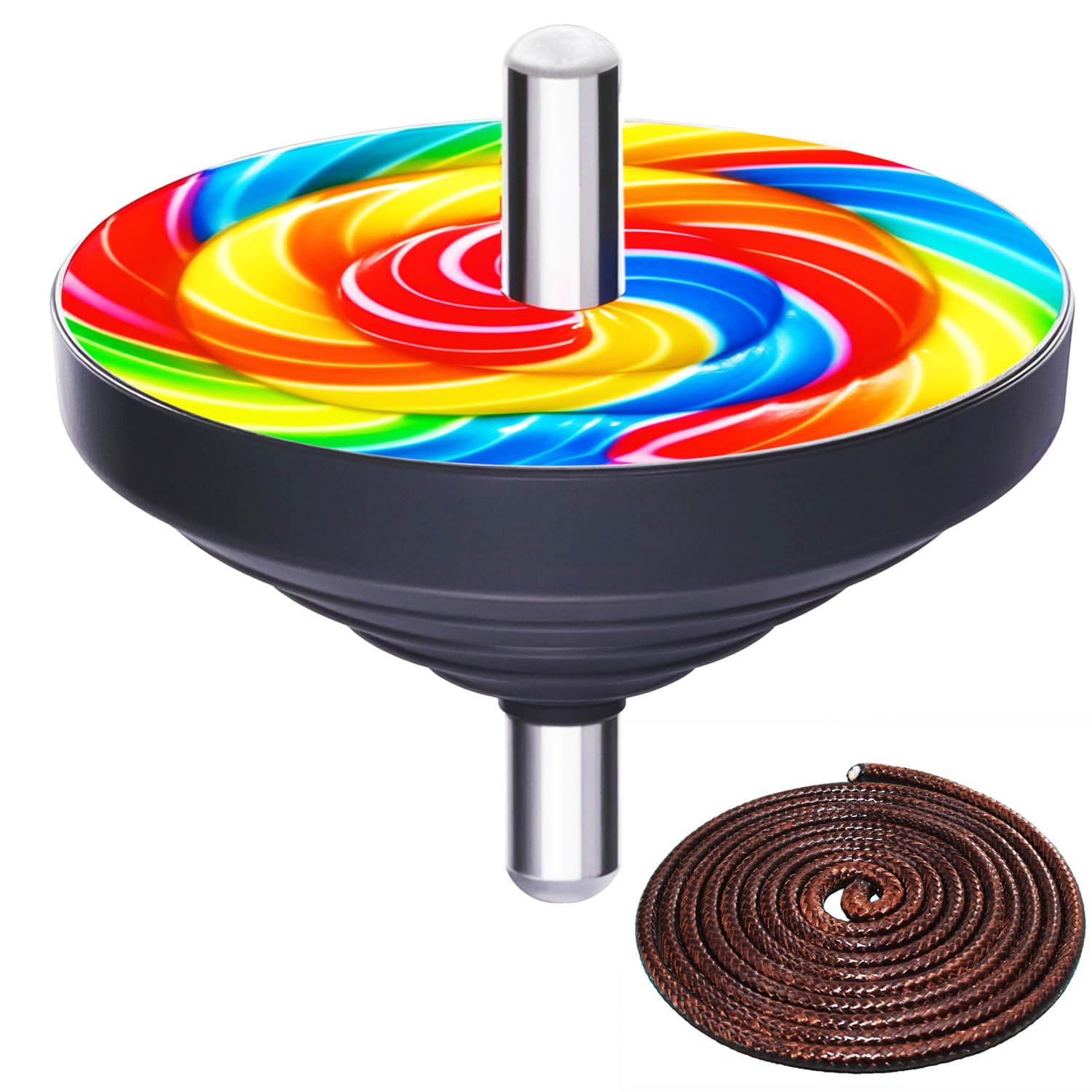 Leap Fit Paeng-y top with 2.7-inch diameter for family game night.