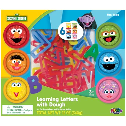 Leap Year Sesame Street dough colors in vibrant hues for creative play