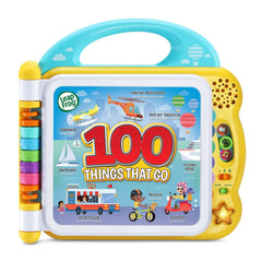 LeapFrog 100 Things That Go cover — inviting visuals that spark early curiosity.