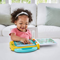 LeapFrog 100 Things That Go vocabulary — English and Spanish support early bilingual skills.