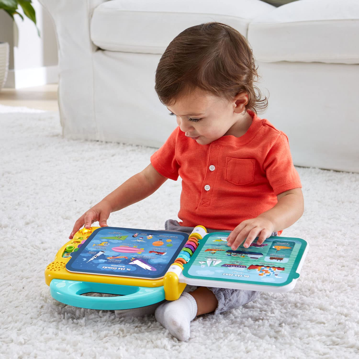 LeapFrog 100 Things That Go portable design — learning on the go.