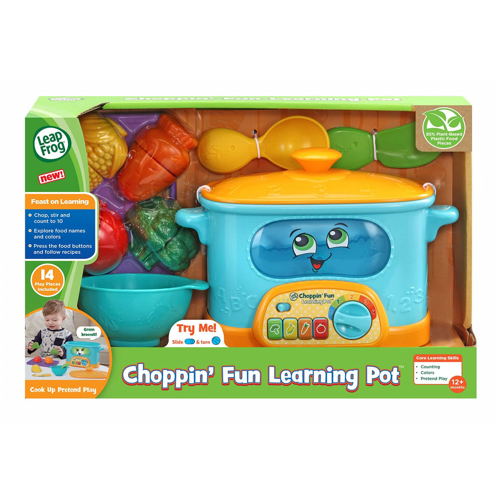 LeapFrog carrot soup moment highlights veggie colors and counting.