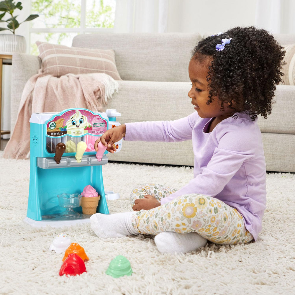 Demo batteries included with LeapFrog Count and Swirl for quick setup