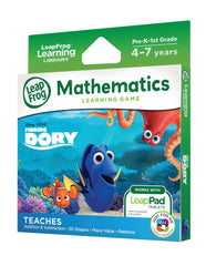 LeapFrog Finding Dory 3D shapes helping children recognize geometry