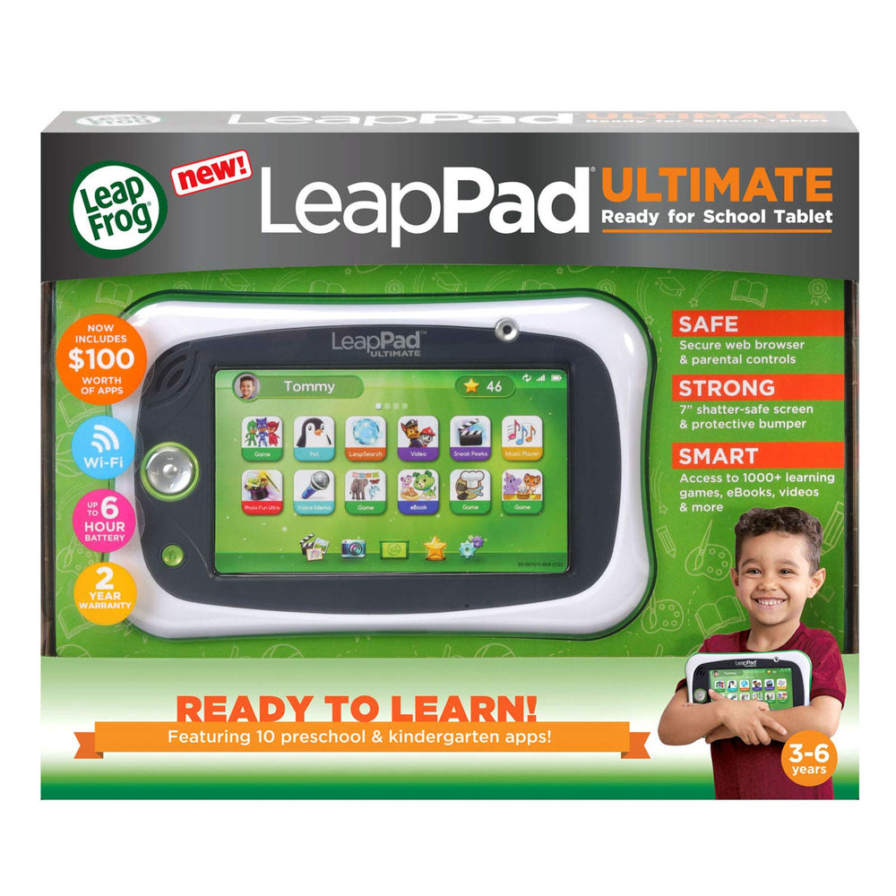 LeapFrog LeapPad Ultimate kid-friendly browser demonstrates safe online exploration