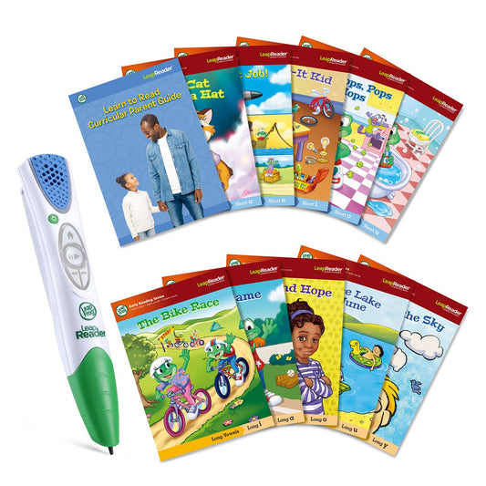 LeapFrog LeapReader system package ready to start interactive reading with phonics activities