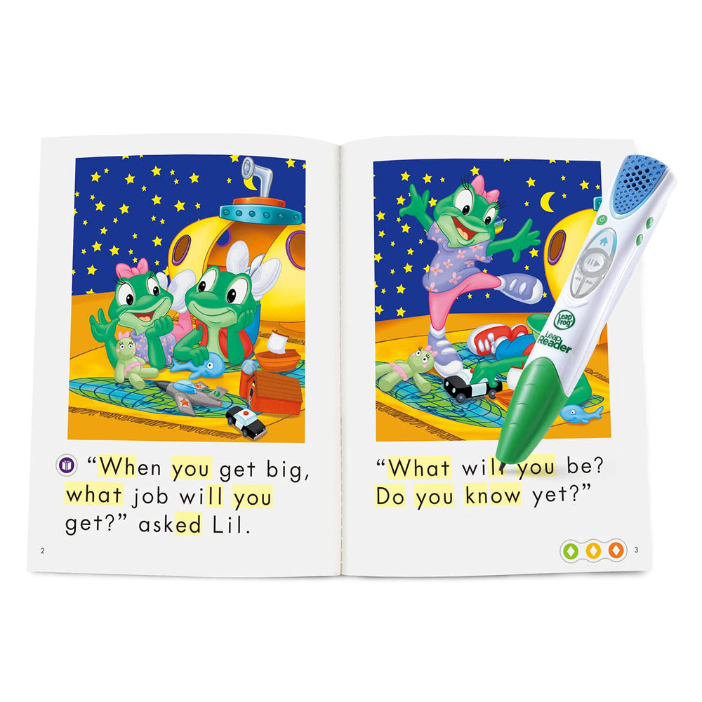 LeapFrog LeapReader ten books covers showcasing diverse stories for reading practice