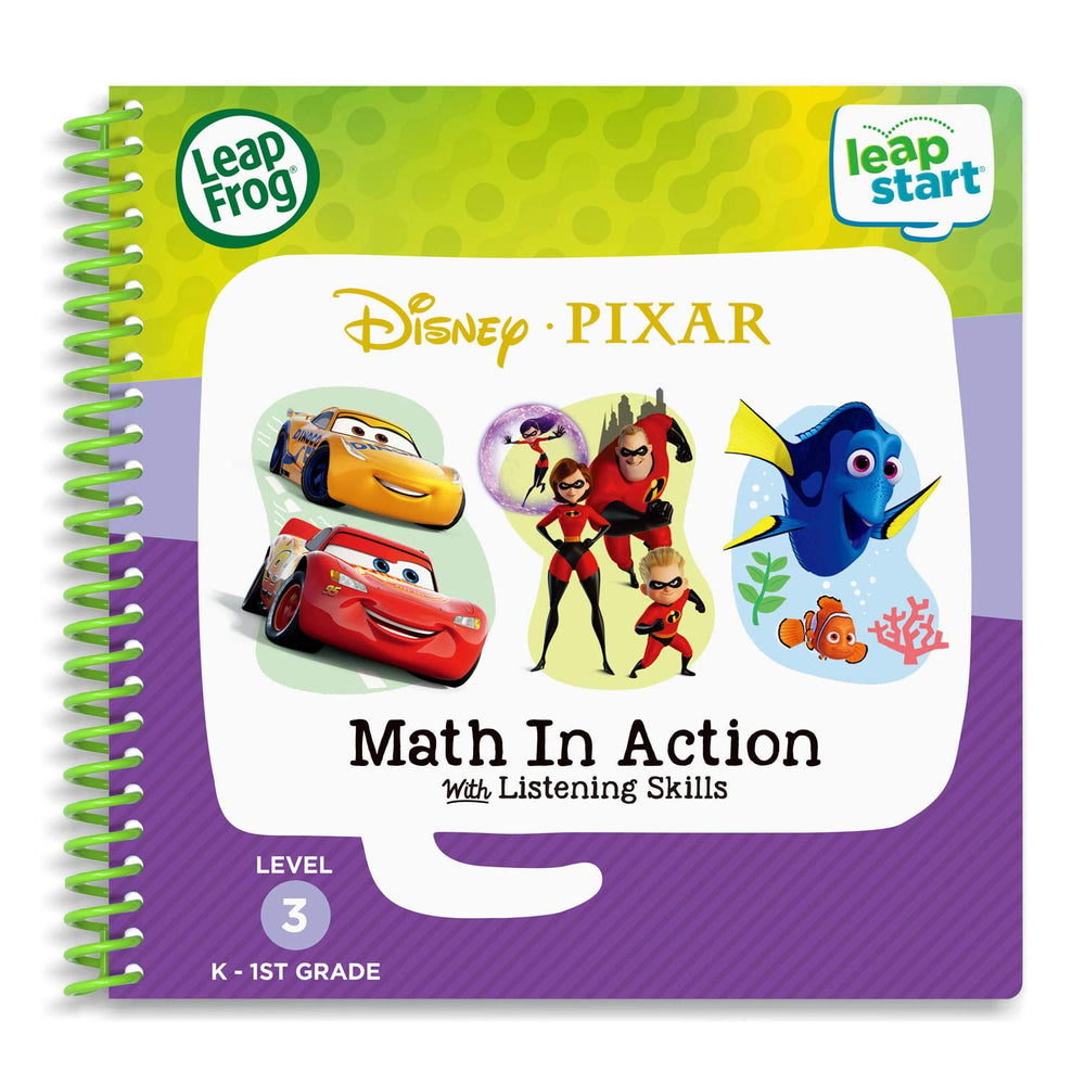 LeapFrog LeapStart 3D mazes support counting practice in fun steps.