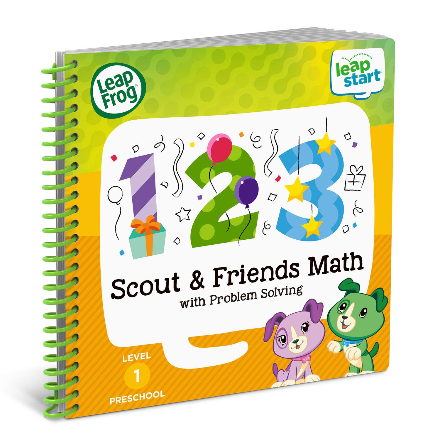 LeapFrog LeapStart 3D Scout and Friends Math Book page-1 with numbers for counting