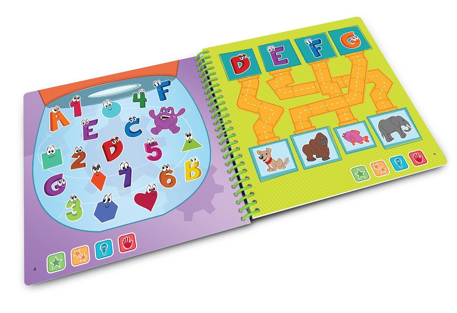 LeapFrog LeapStart Alphabet Adventures music activities encourage rhythm and memory