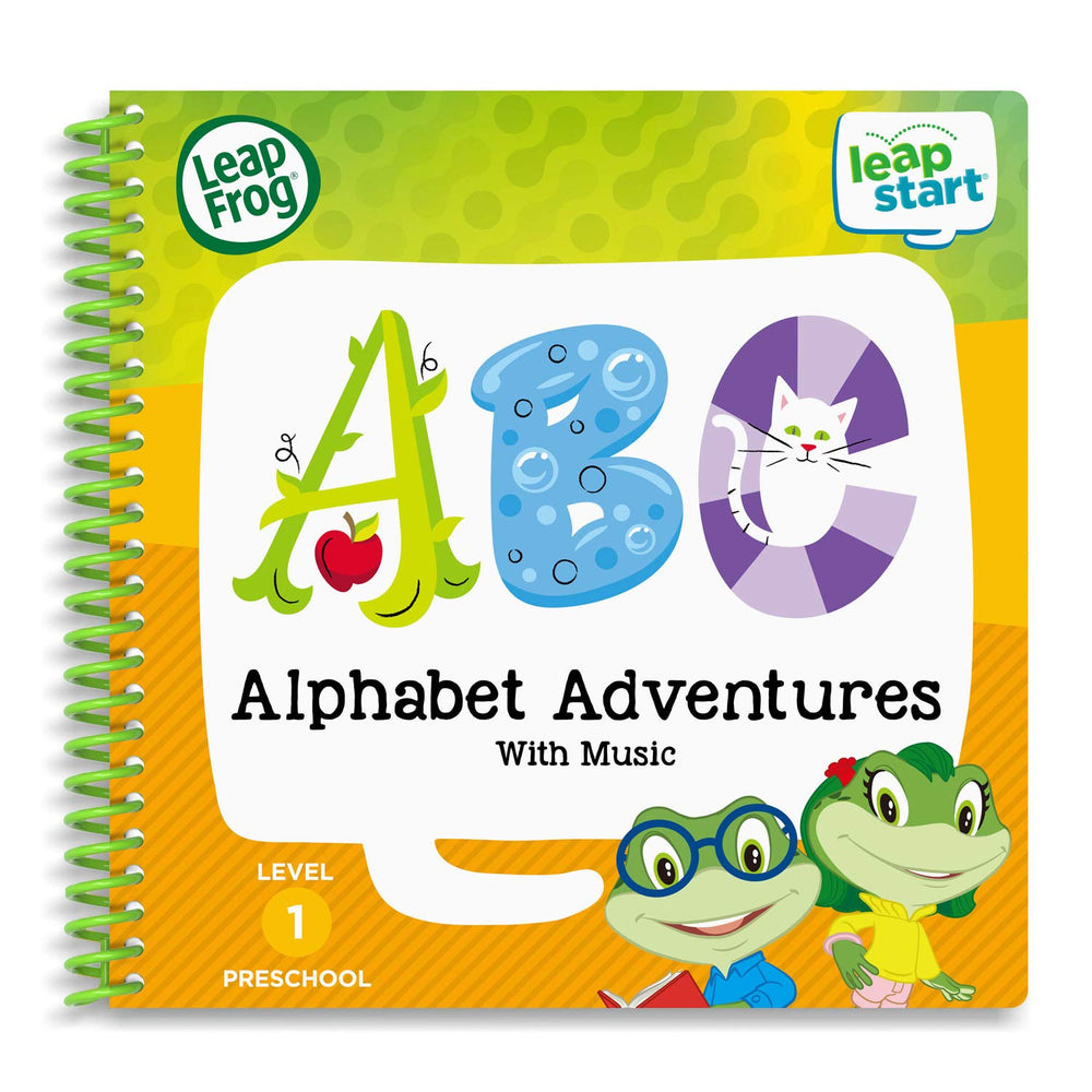 LeapFrog LeapStart Alphabet Adventures spinning dial reinforces vowel sounds through tactile feedback