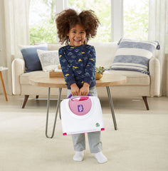 LeapFrog LeapStart carry handle—easy to take learning on the go