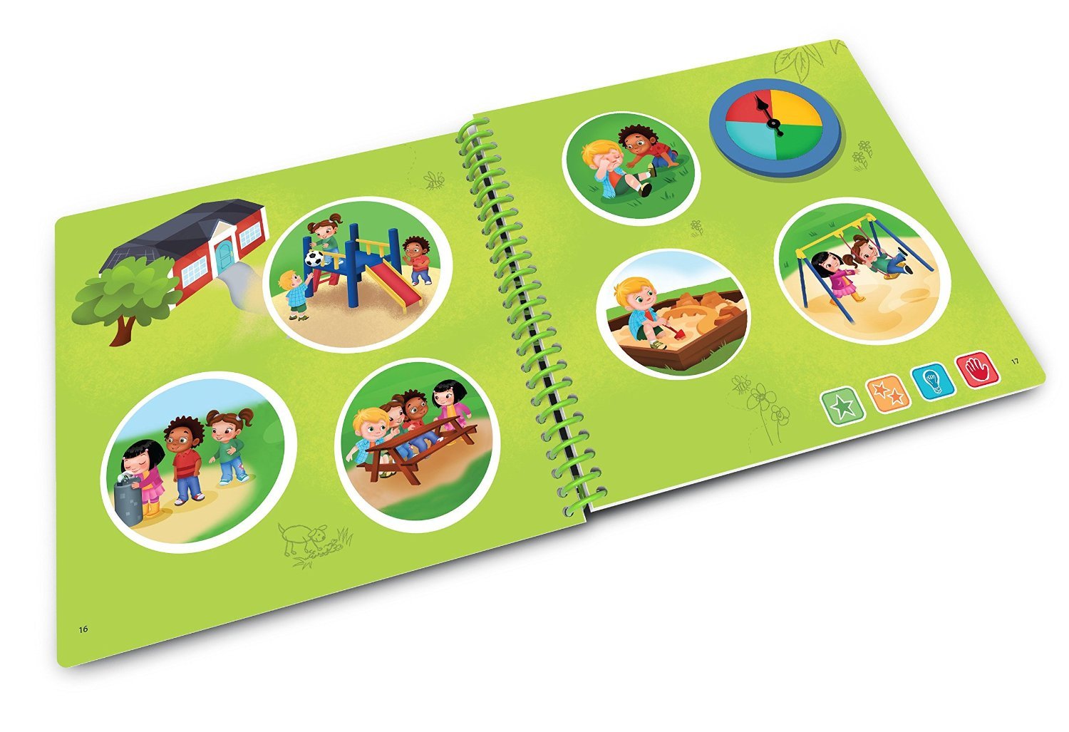LeapFrog LeapStart classroom adventure scene promotes readiness.