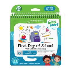 LeapFrog LeapStart first day book open for classroom prep.